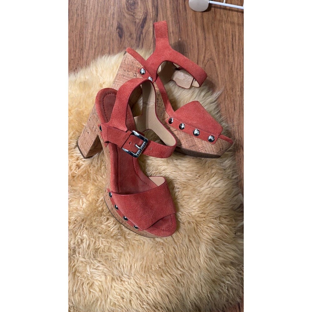 Michael Kors coral summer sandal heel - Picture 3 of 9